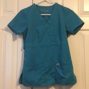EUC teal greys anatomy top